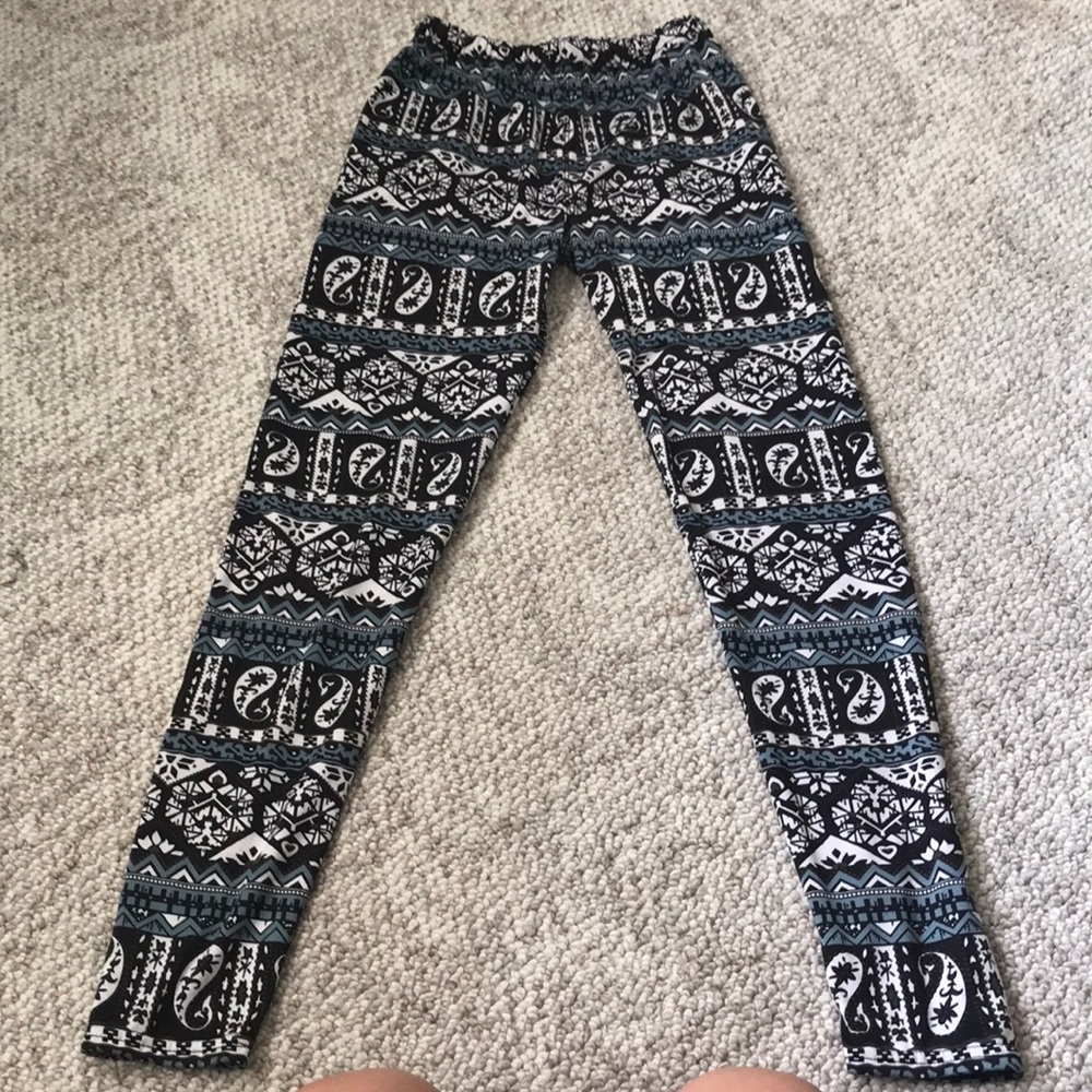 Fleece leggings